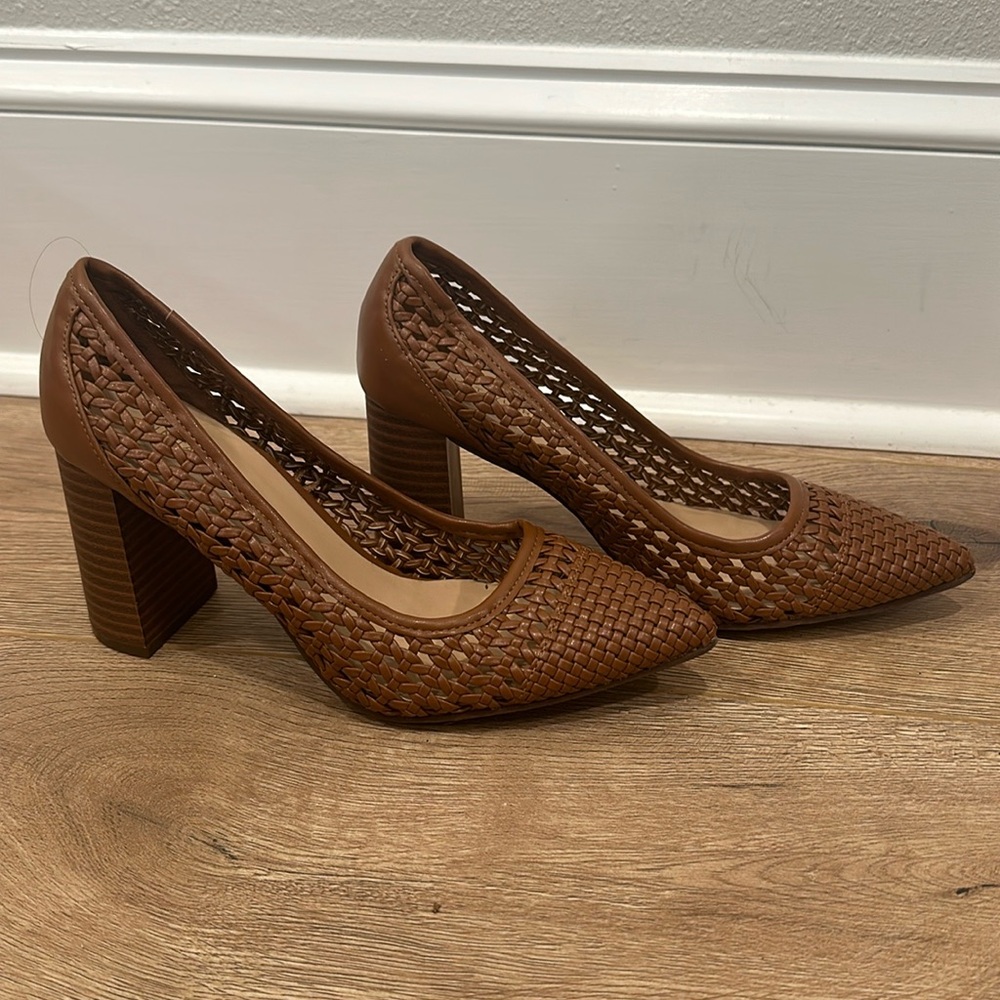 Ann Taylor chunky heels